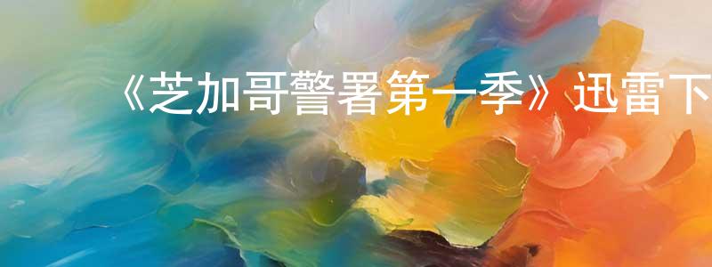 陈延华的动漫综艺大全,《芝加哥警署第一季》迅雷下载/在线观看-犯罪历史-美剧天堂